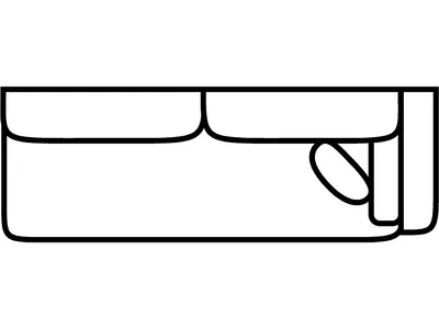 RSF 1 Arm Sofa (2 Over 1)