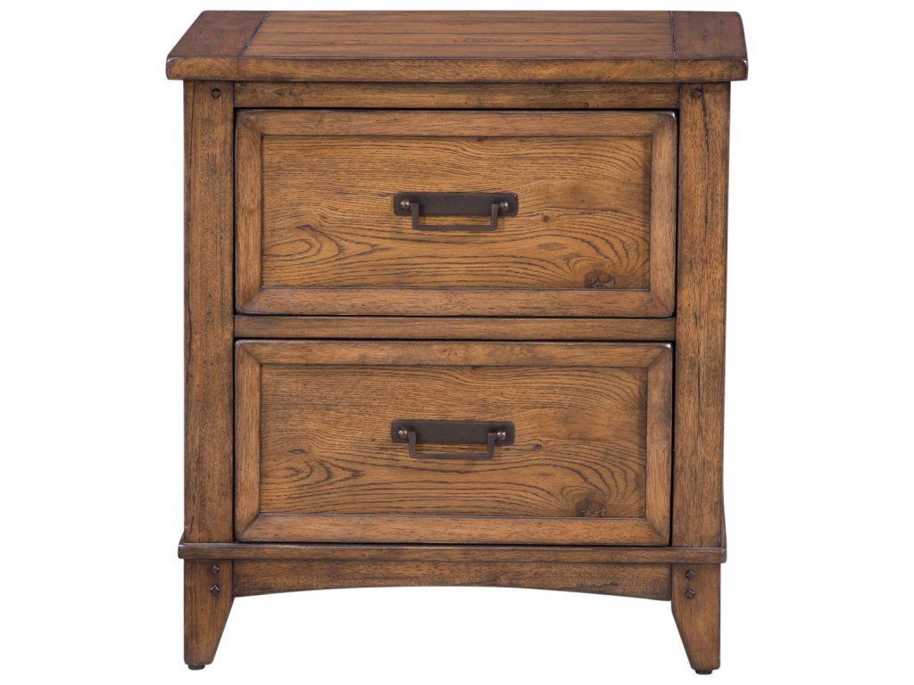 2100 Oakdale- 2 Drawer Night Stand - image 2