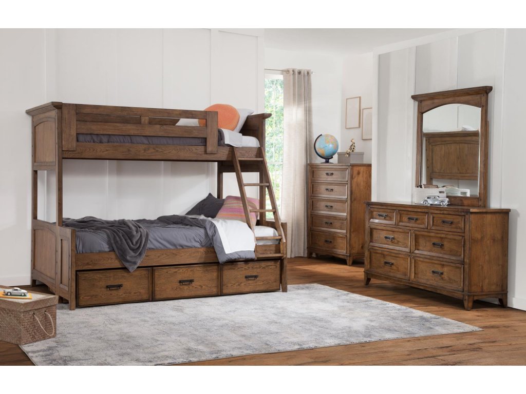 2100 Oakdale Youth Bedroom- Trundle storage unit - image 1