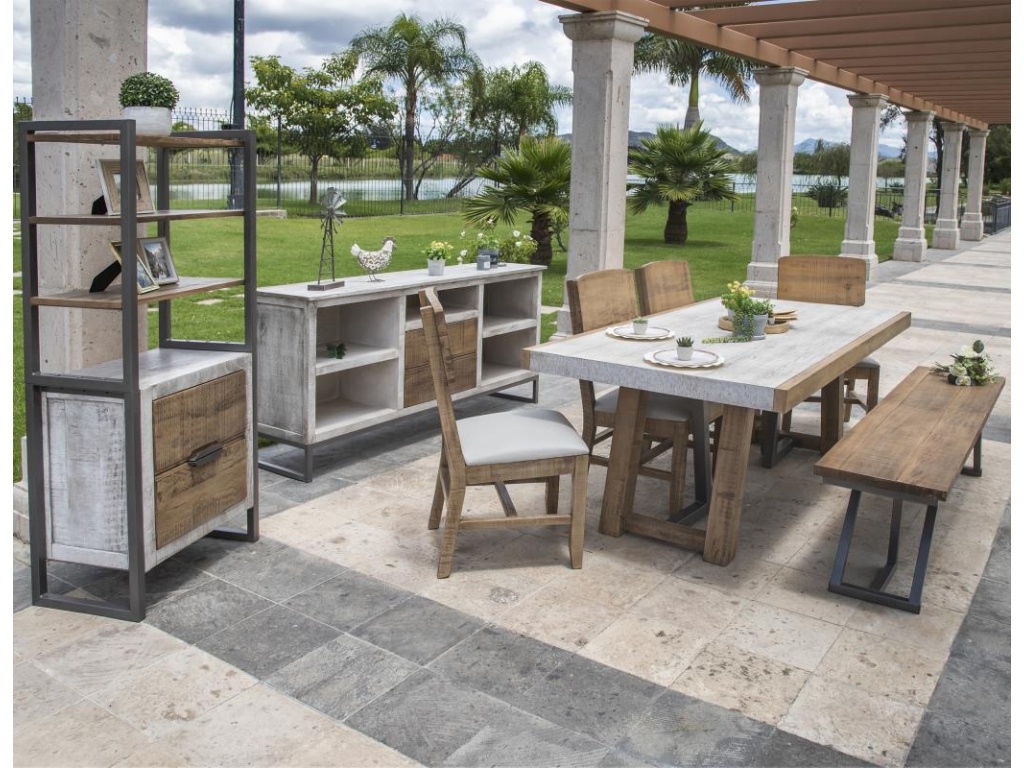 Metal Frame Bench - image 2