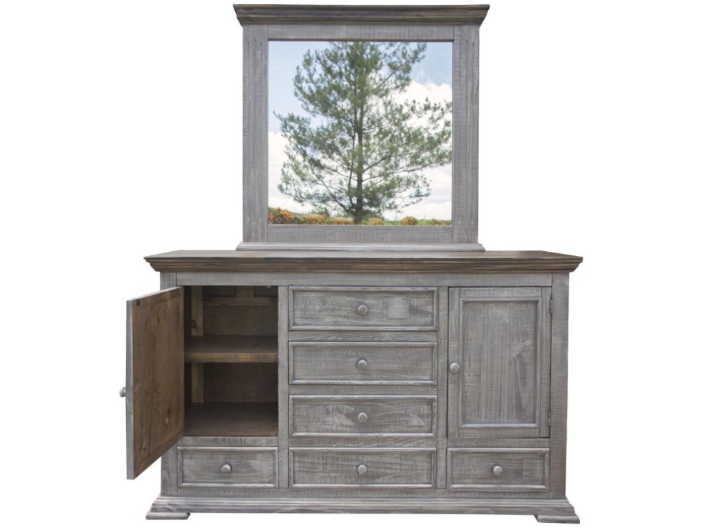 6 Drawer 2 Doors Dresser - image 3