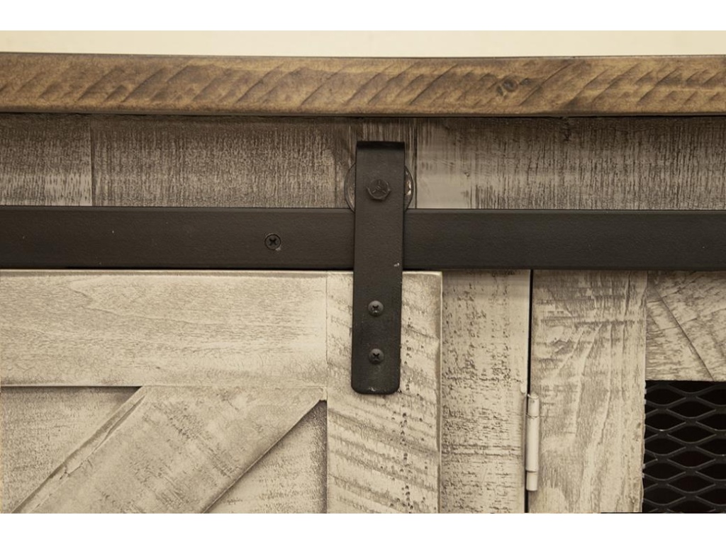 4 Door 70" TV Stand - image 2