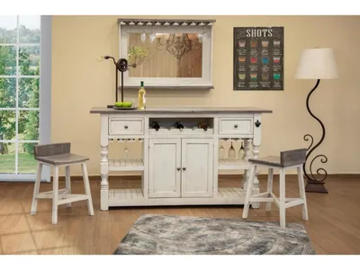 24" Wooden Stool