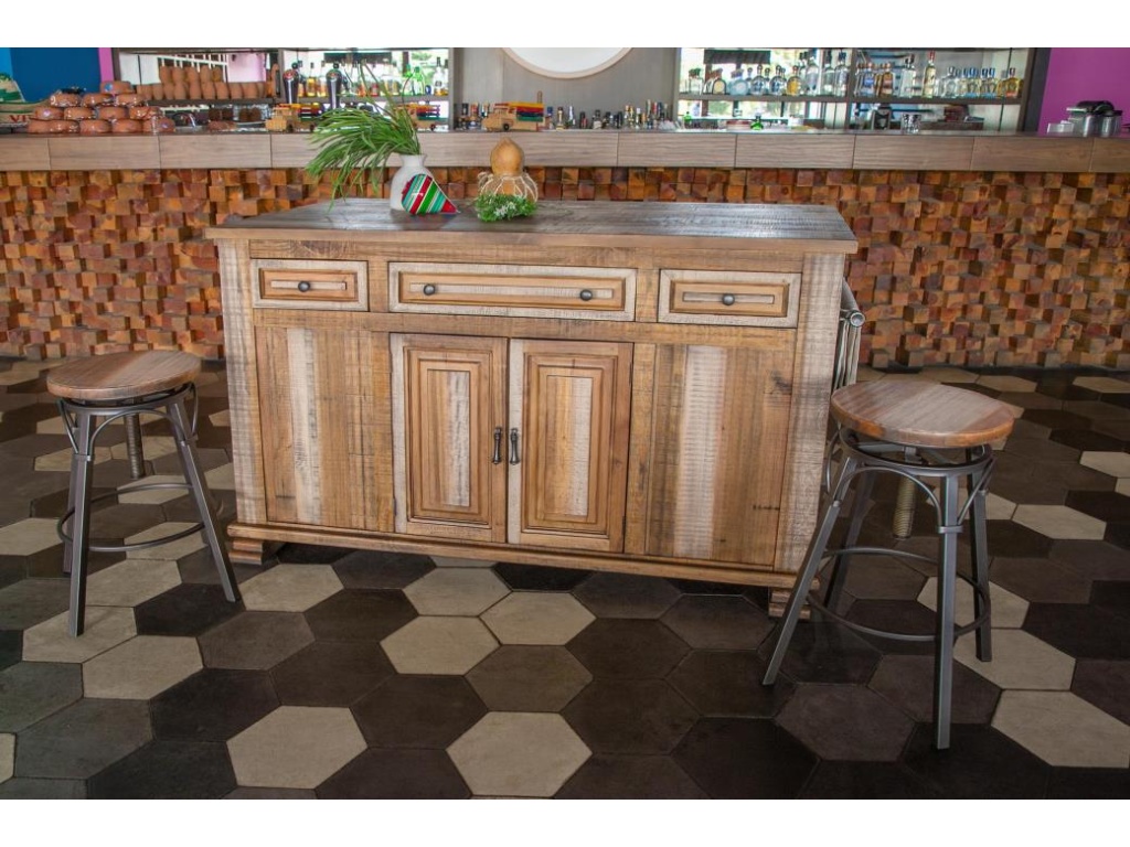 3 Drawer 6 Doors Kitchen Island - image 1