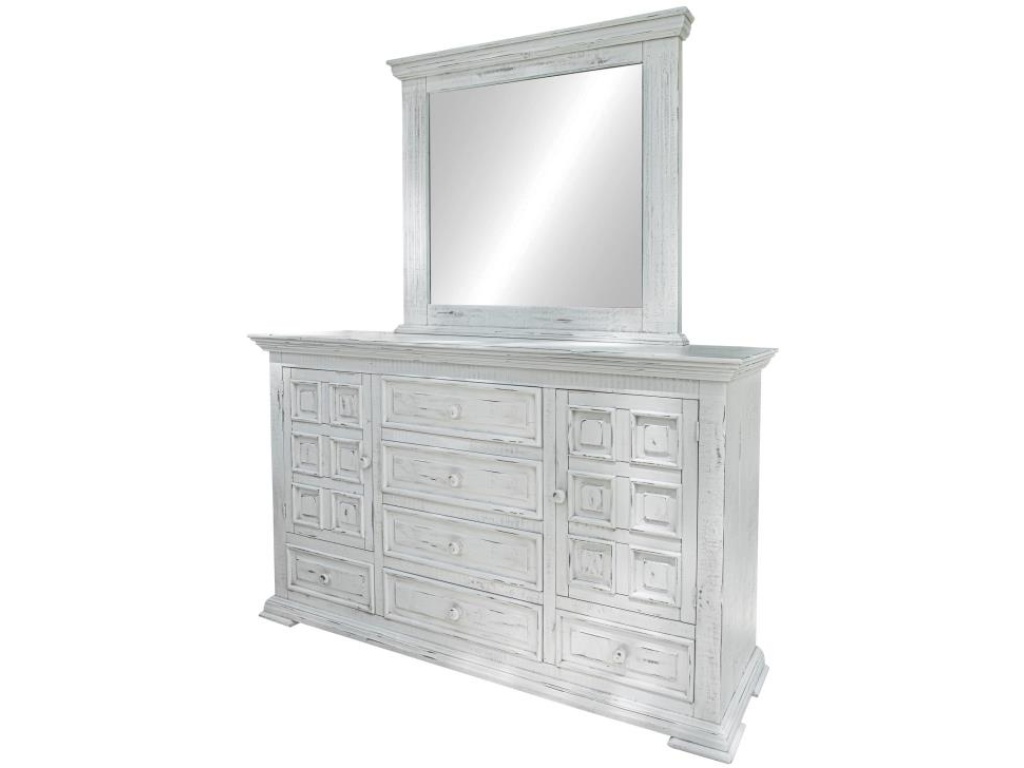 6 Drawer 2 Doors Dresser - image 1