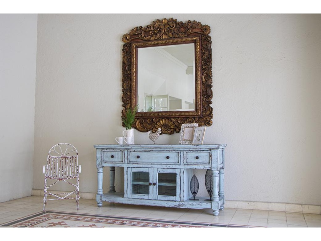 3 Drawer 2 Doors 70" TV Stand - image 5