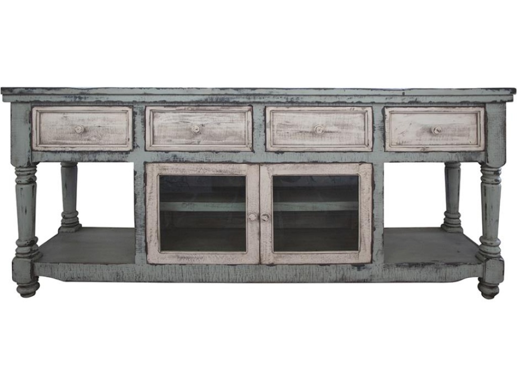 4 Drawer 2 Doors 70" TV Stand - main image