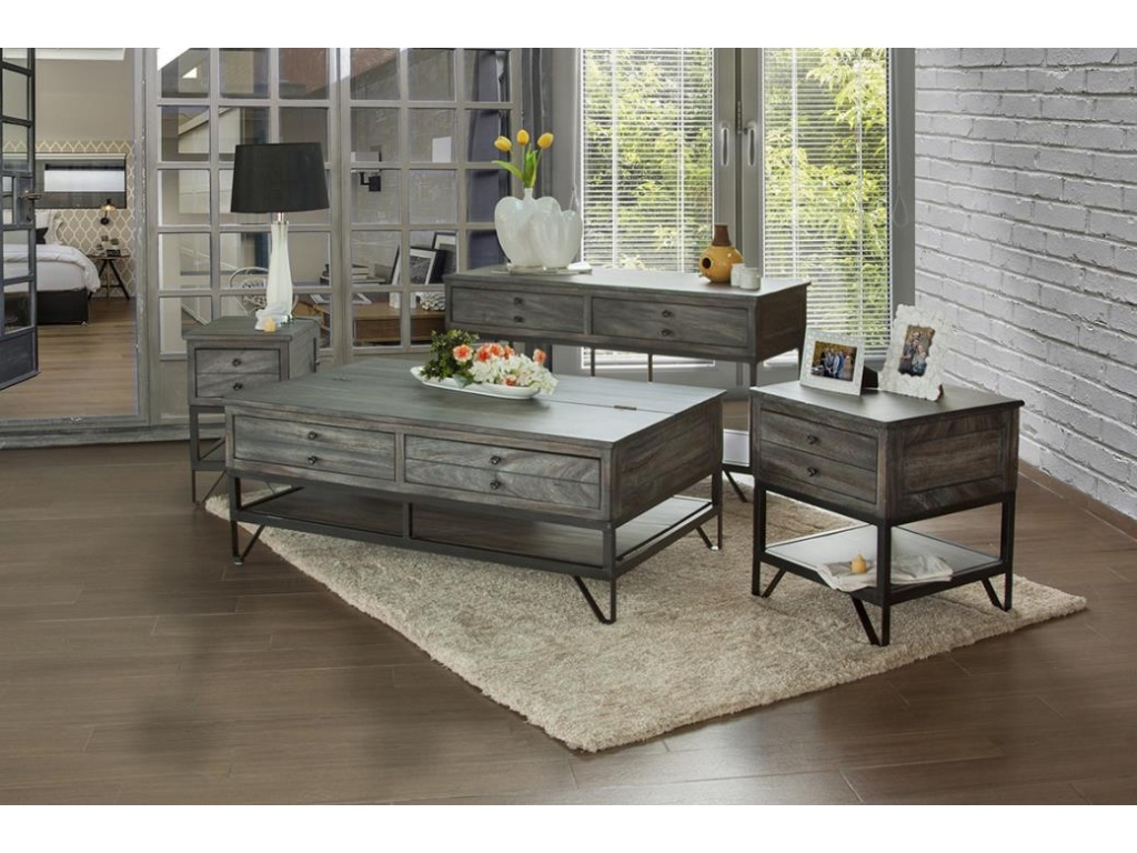 1 Drawer End Table - image 1