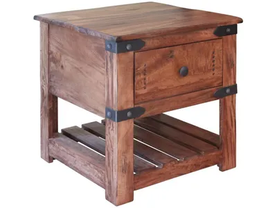 1 Drawer End Table