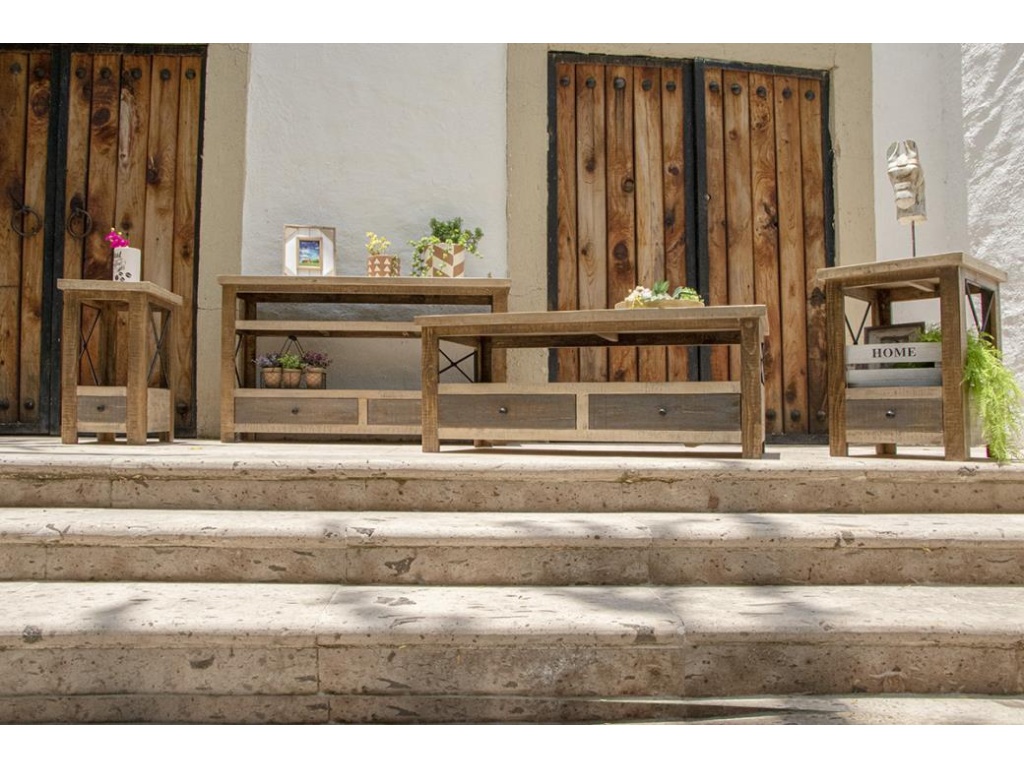 2 Drawer Sofa Table - image 1