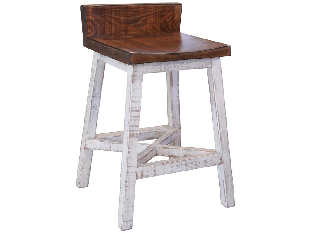 24" Wooden Stool - main image