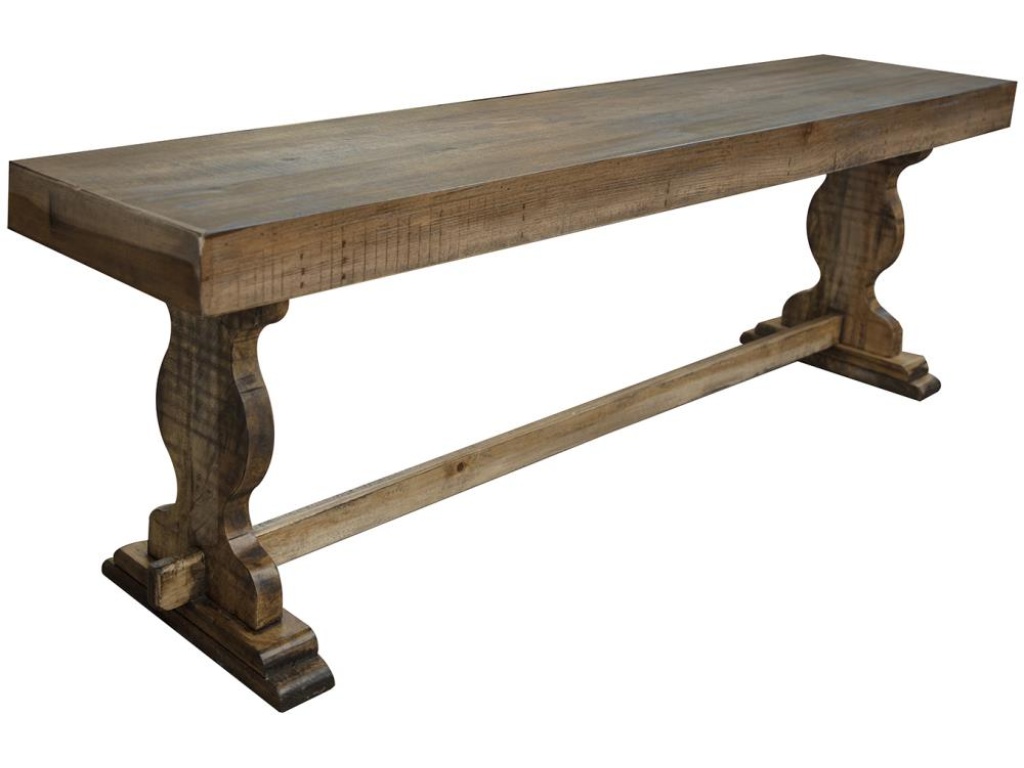 24" Wooden Bench - main image