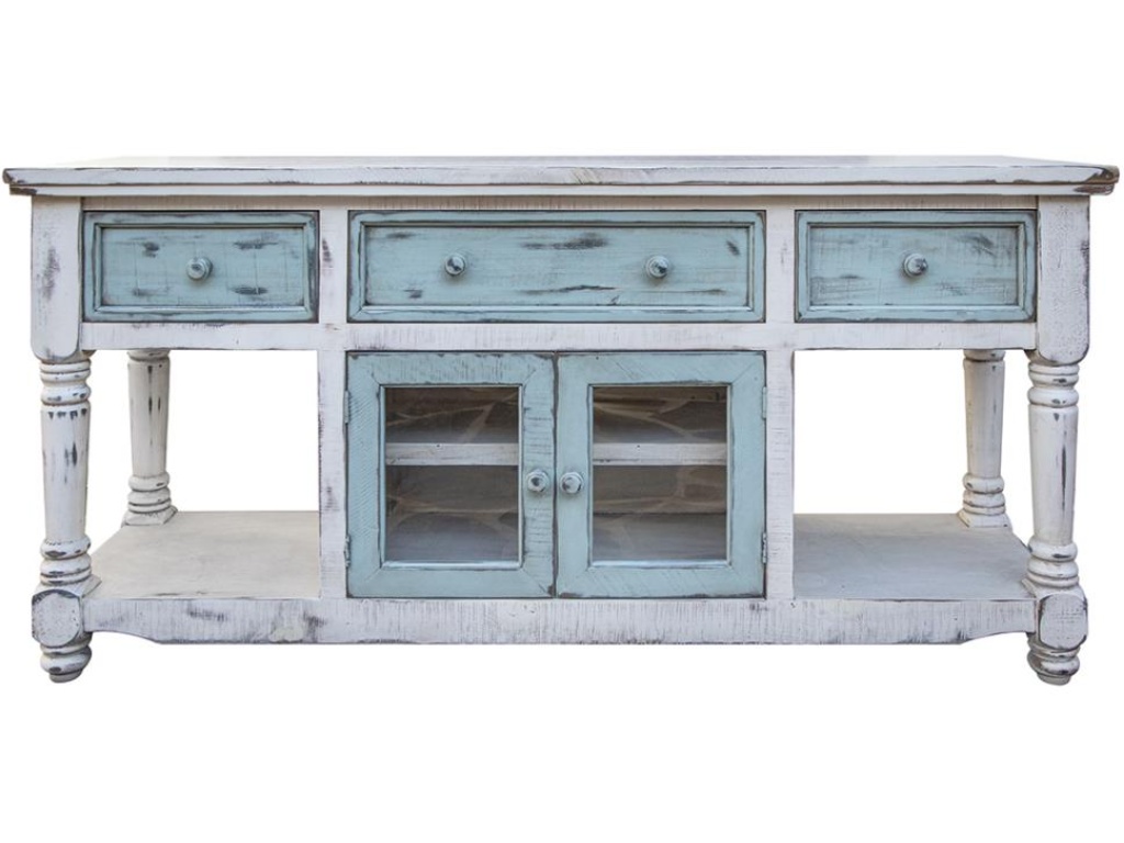 4 Drawer 2 Doors 70" TV Stand - main image