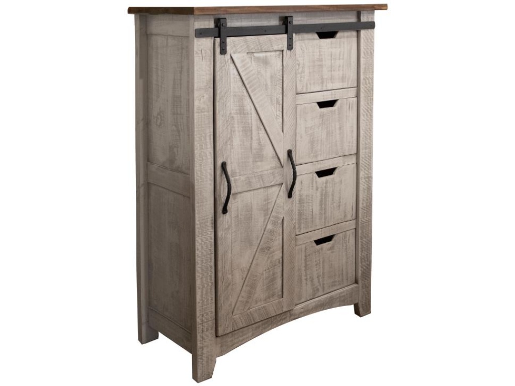 4 Drawer 1 Door Chest - main image