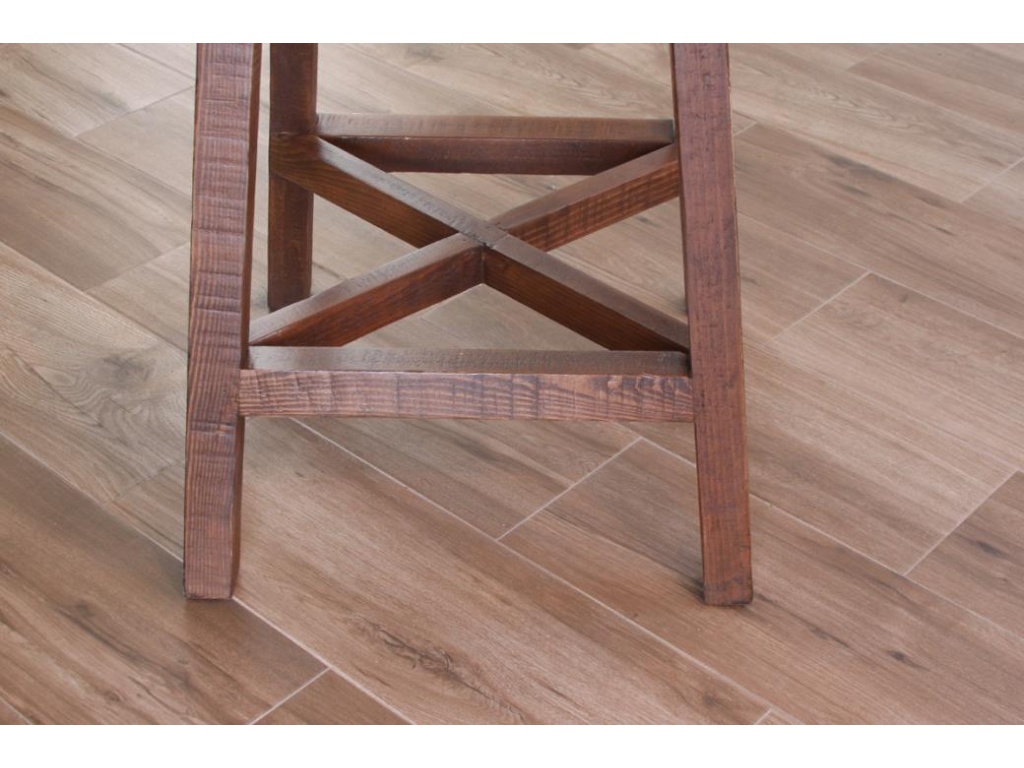24" Wooden Stool - image 4