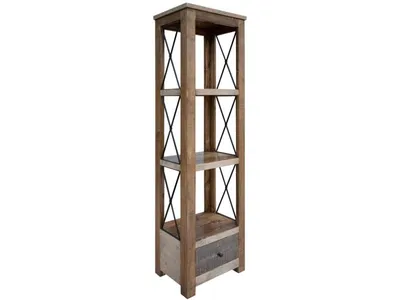 3 Shelves 1 Drawer Bookcase