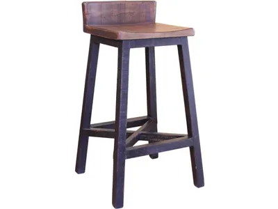 30" Wooden Stool