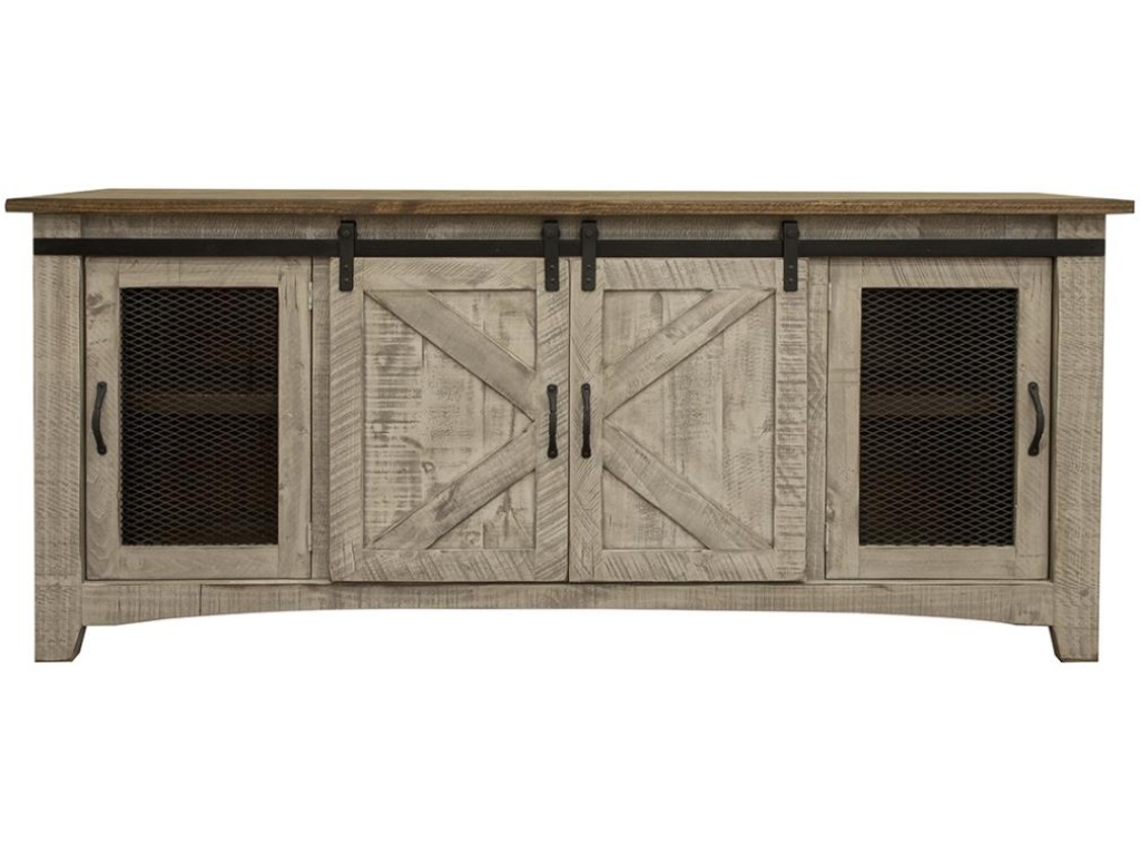 4 Door 80" TV Stand - main image