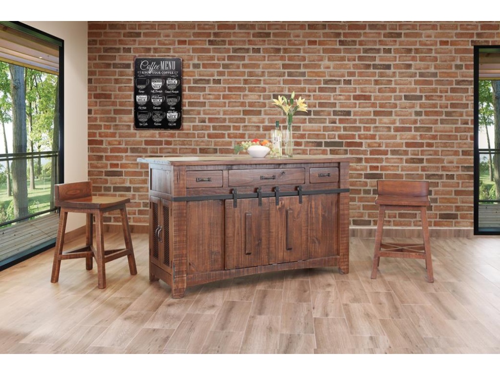 24" Wooden Stool - image 2