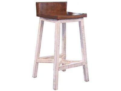 30" Wooden Stool