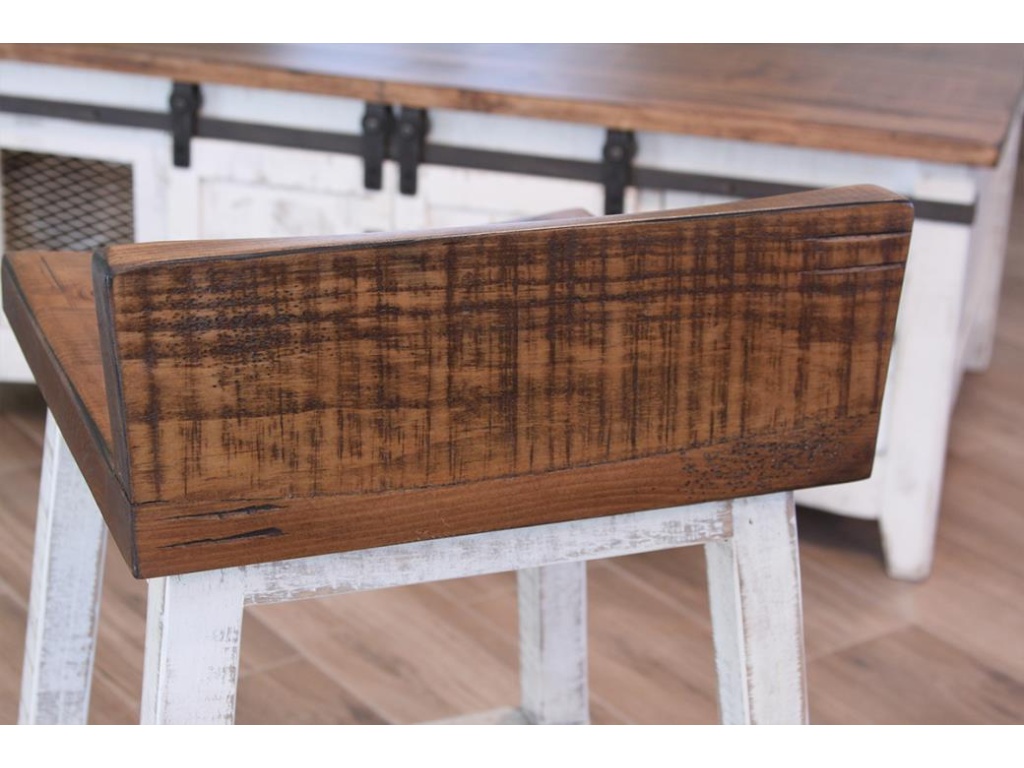24" Wooden Stool - image 3