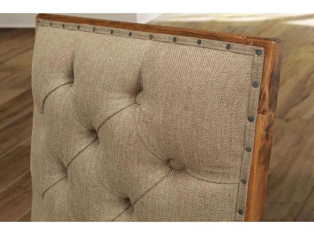 Tufted Backrest Upholstered Chair - image 3