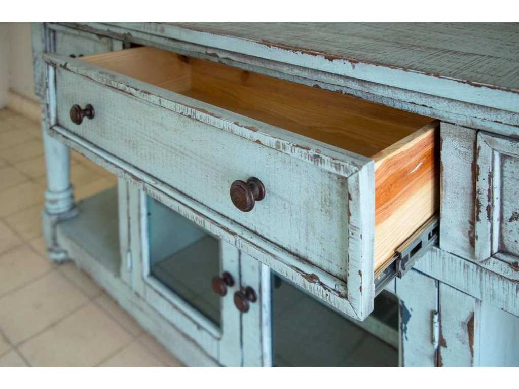 3 Drawer 2 Doors 70" TV Stand - image 2