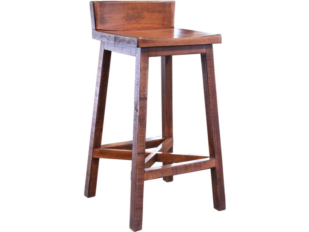 30" Wooden Stool - main image