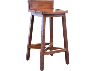 30" Wooden Stool