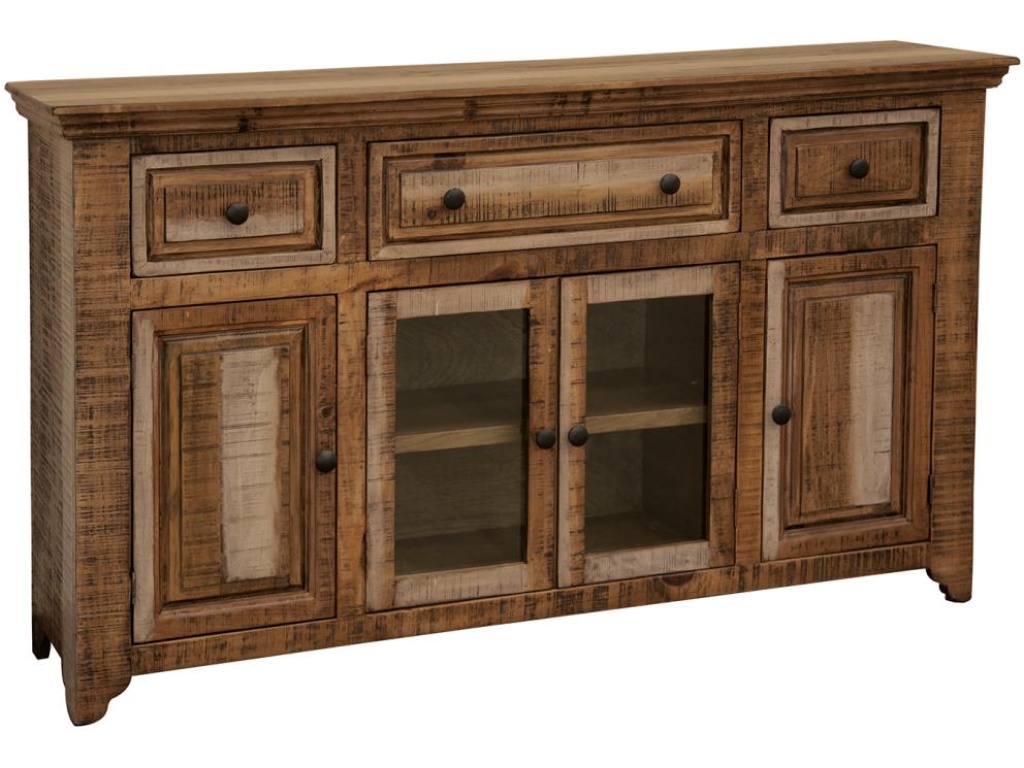 3 Drawer 4 Door Console - image 3