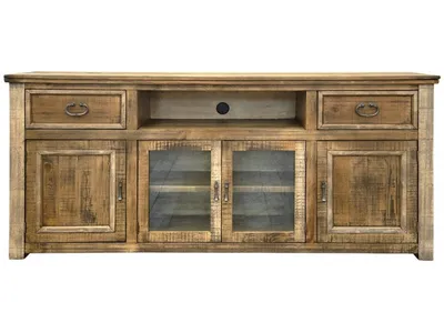 2 Drawer 4 Doors 80" TV Stand
