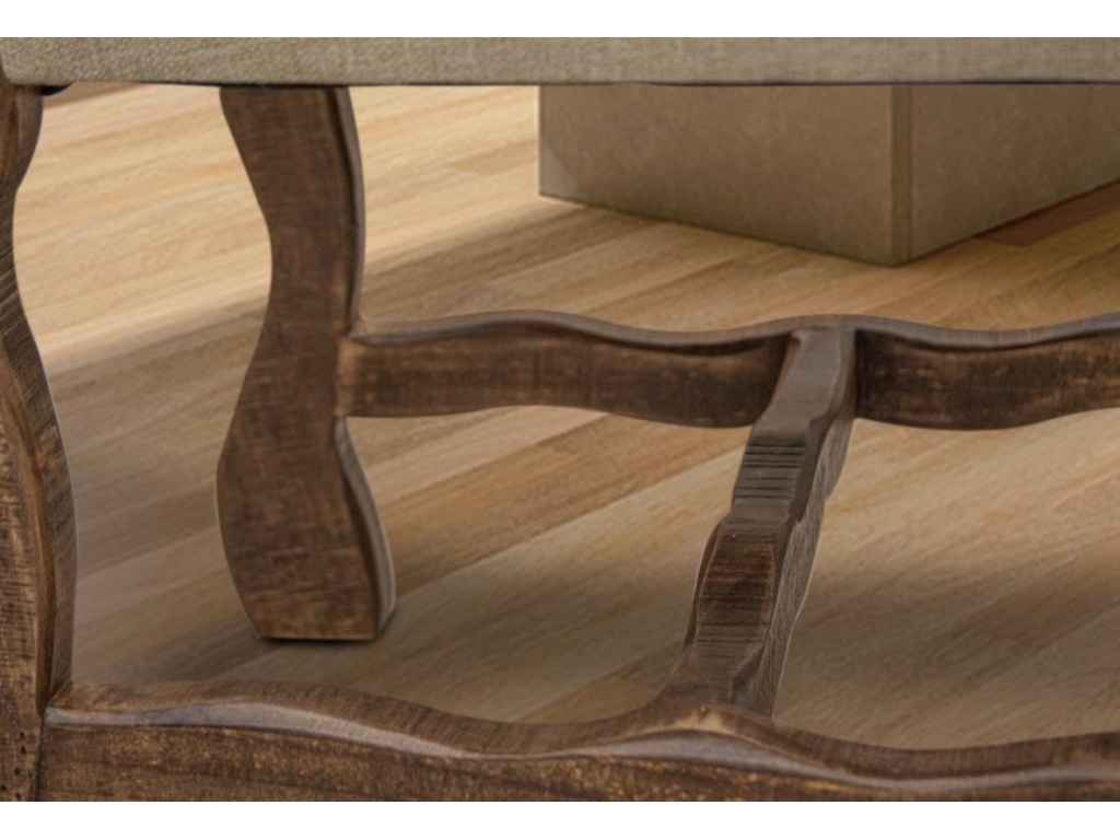 Tufted Backrest Upholstered Chair - image 3