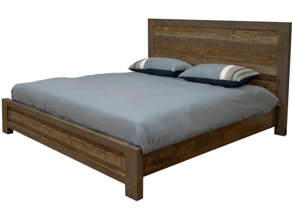 Loft Brown King Bed - main image