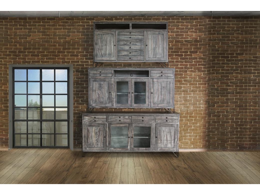 2 Drawer 2 Door 2 Glass Door 70" TV Stand - image 2