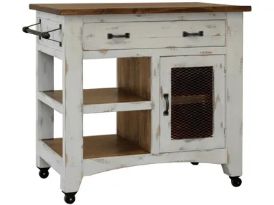 1 Drawer 1 Mesh Door Kitchen Island