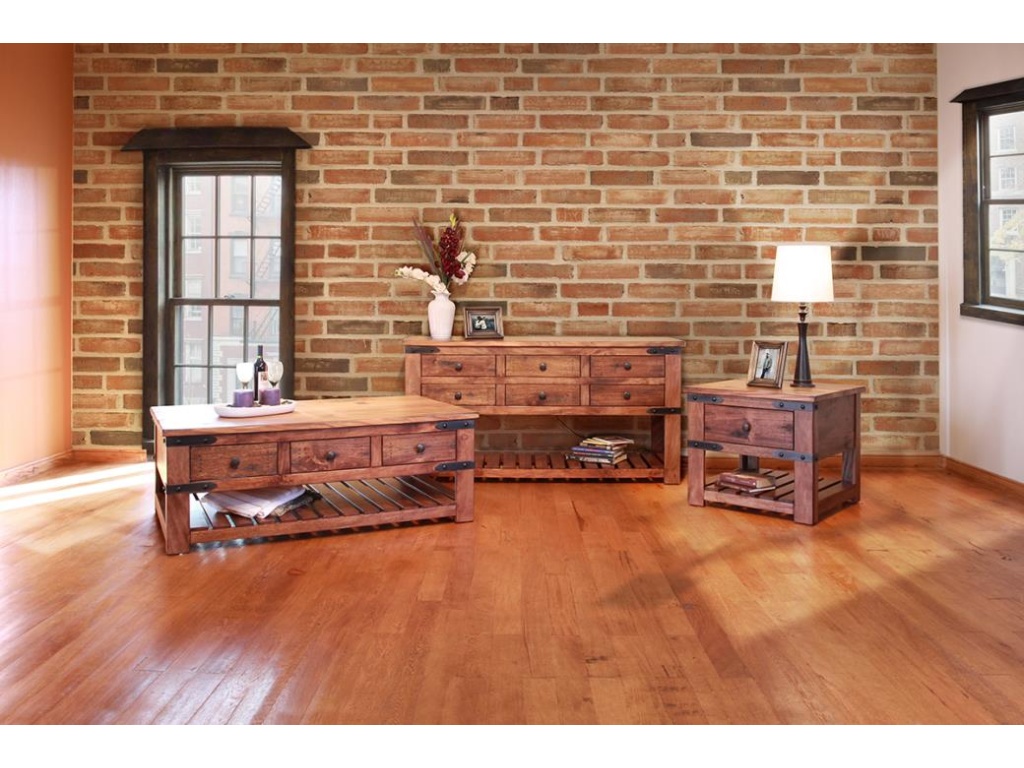 1 Drawer End Table - image 1