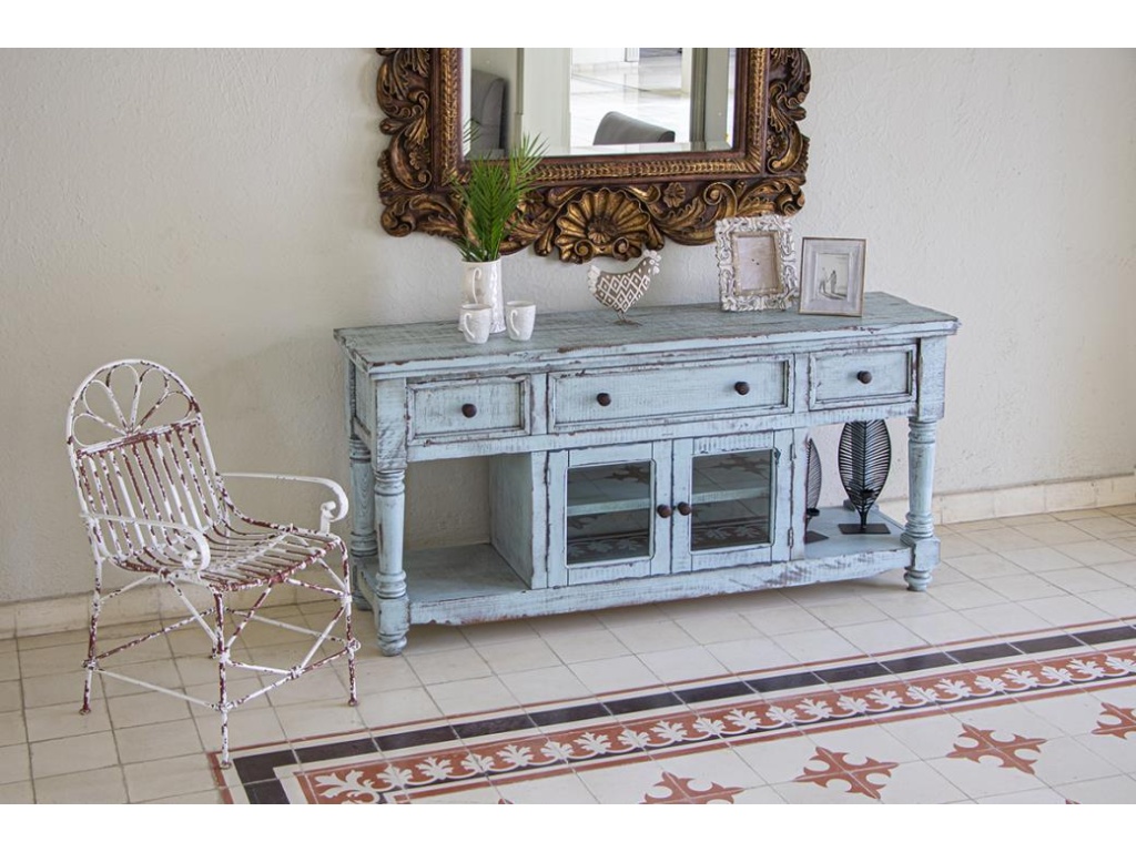 3 Drawer 2 Doors 70" TV Stand - main image