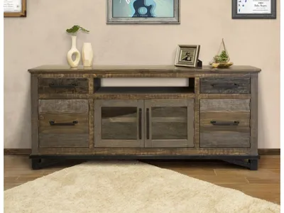 2 Drawer, 4 Doors 76" TV Stand - Alternative View