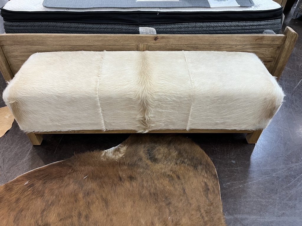 Hair on Hide Bench - main image