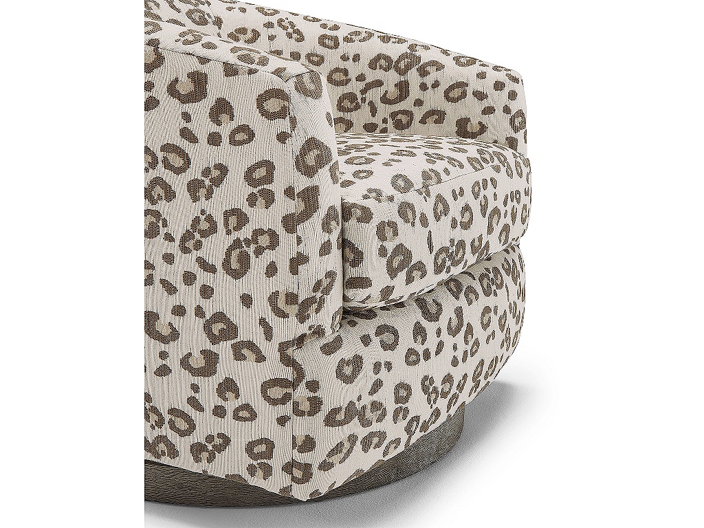 Ennely Swivel Barrel Chair - image 9