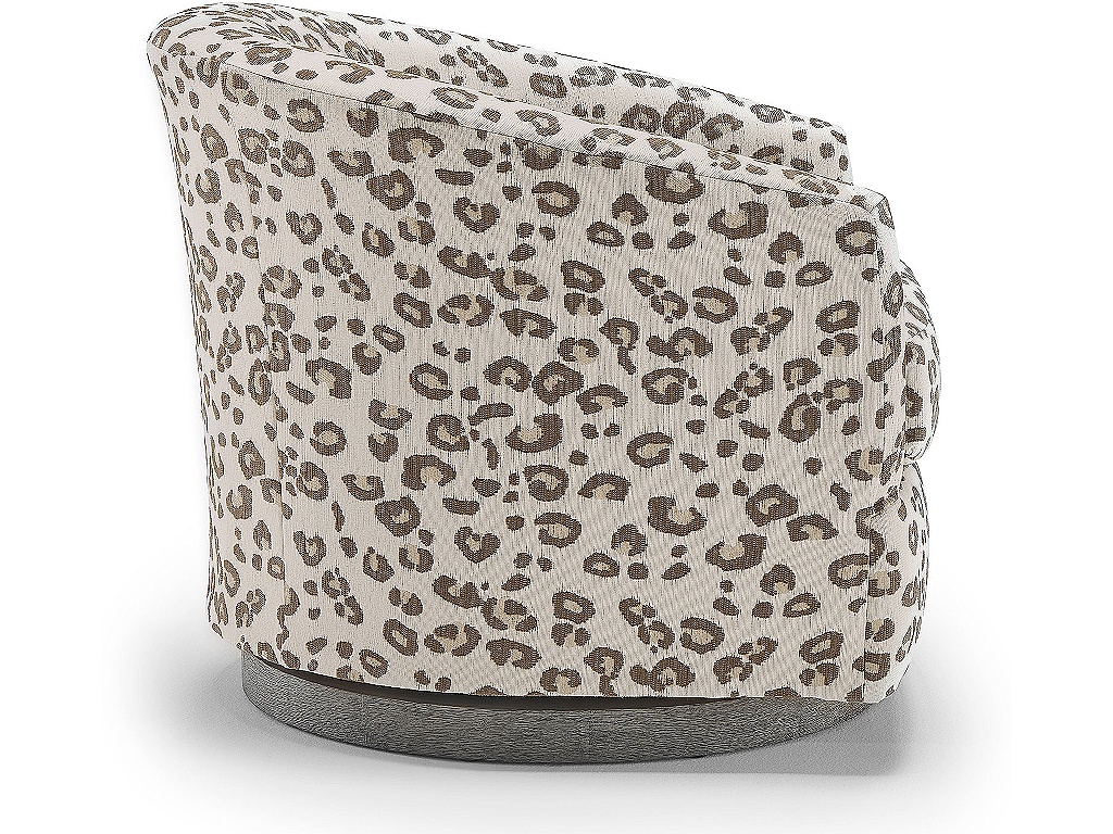 Ennely Swivel Barrel Chair - image 8