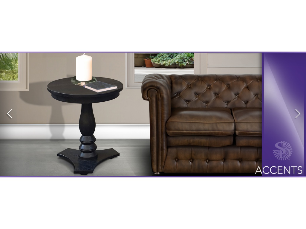 Bijou Round Accent Table - image 1