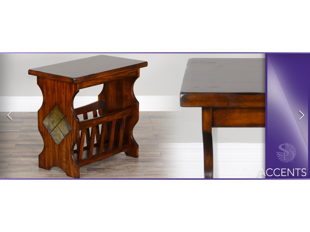 Santa Fe Magazine Table - image 3