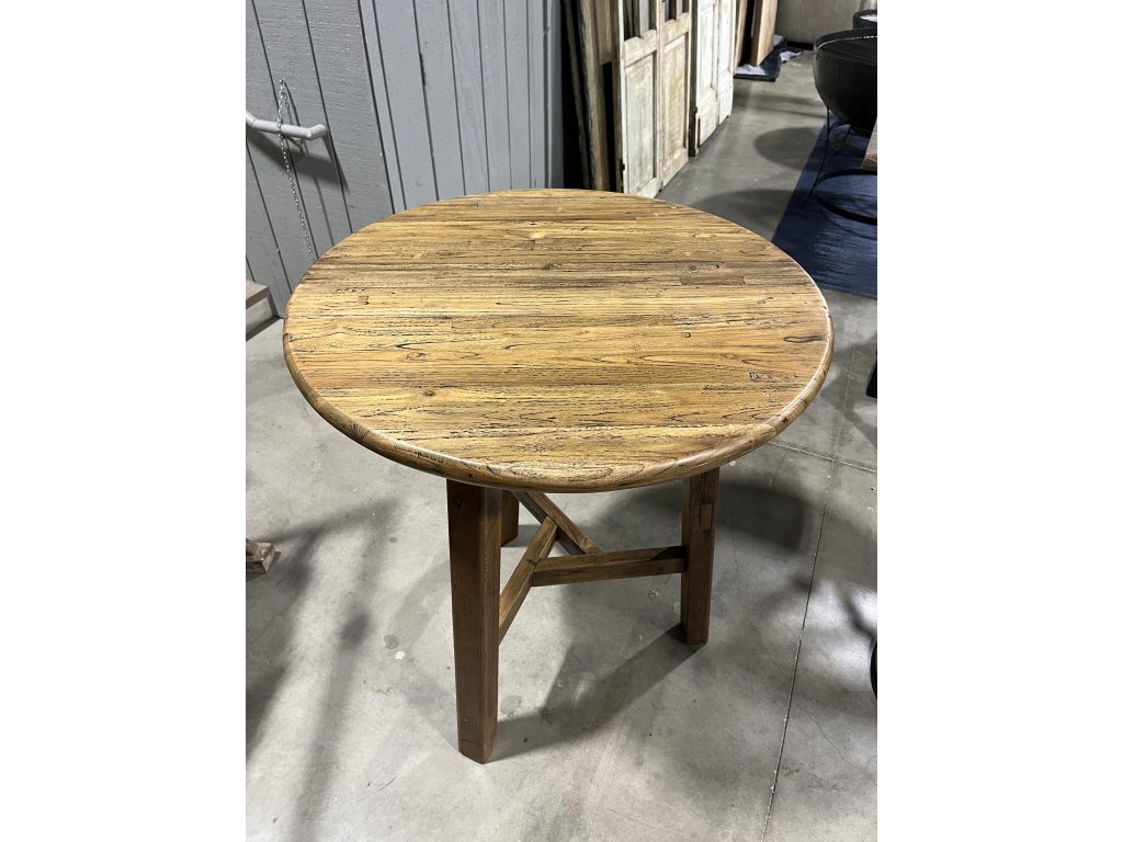 Wooden Round Pub Table - main image