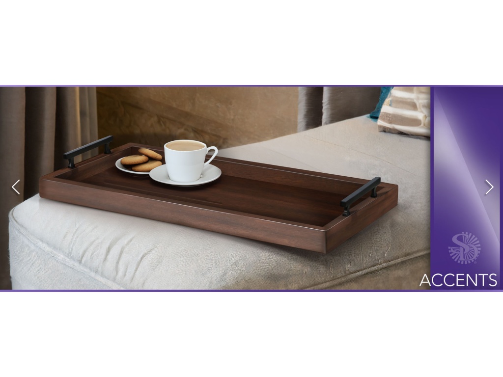 Rectangular Tessa Dining Table Tray - image 1