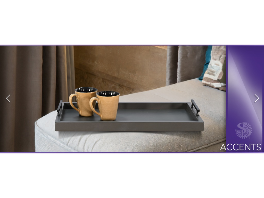 Rectangular Tessa Dining Table Tray - image 1