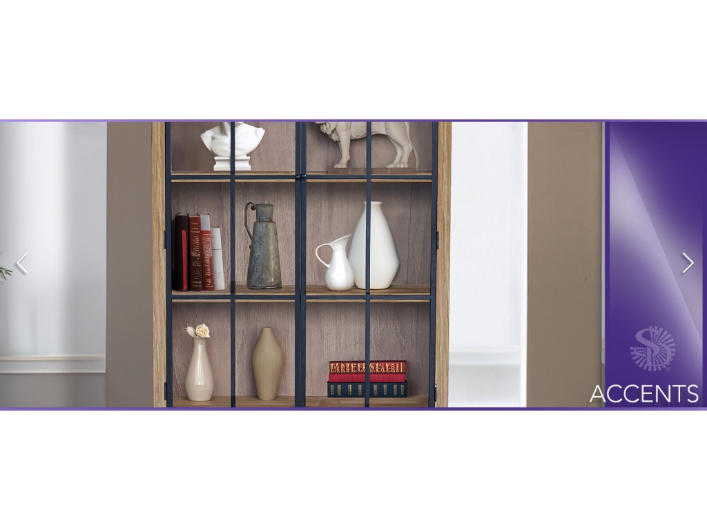 Ella Cabinet w/ Tempered Glass - image 3