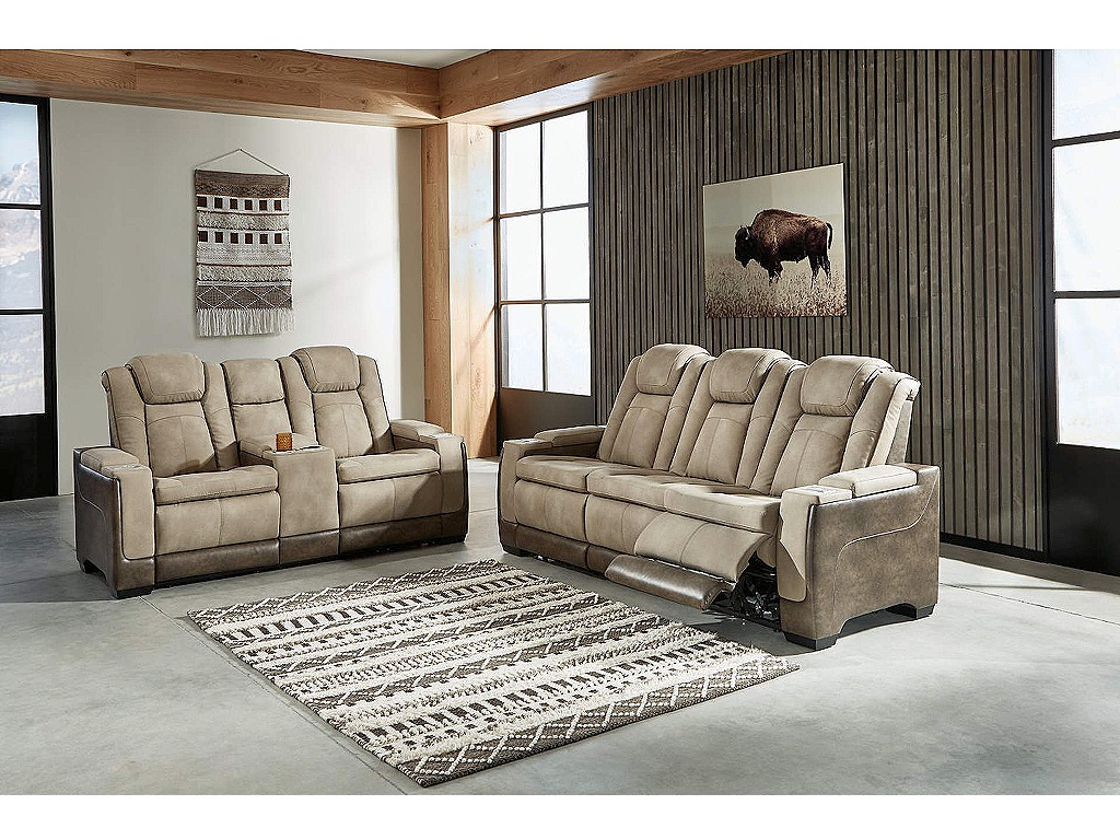 Next-Gen DuraPella Power Reclining Sofa and Loveseat - main image