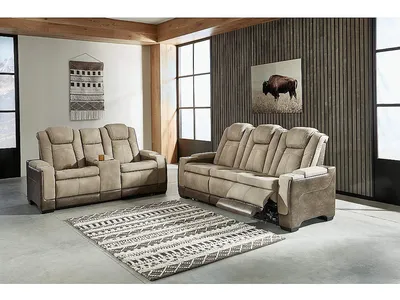 Next-Gen DuraPella Power Reclining Sofa and Loveseat