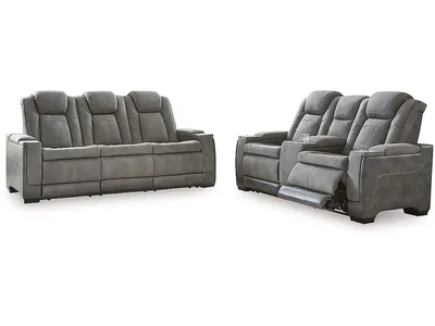 Next-Gen DuraPella Power Reclining Sofa and Loveseat